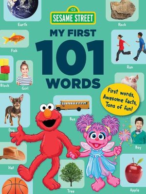 cover image of Sesame Street My First 101 Words